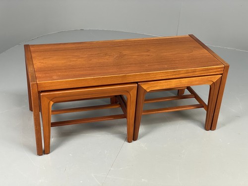 Vintage teak nesting - teak,