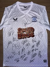 Preston North End Hand Signed