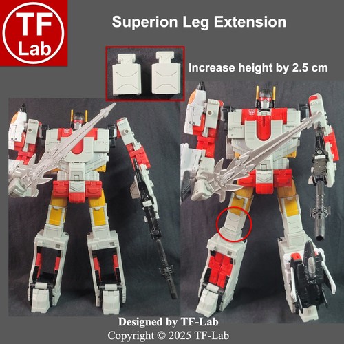 Leg extension upgrade - extension,