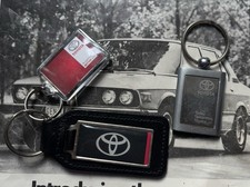 Three Toyota Keyrings Yaris