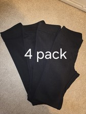 PRIMARK NEW 4 Pack, XS Black