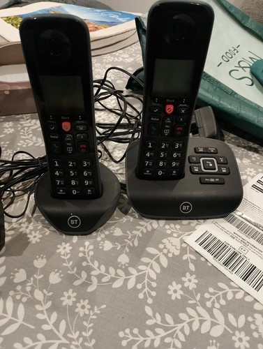 Twin cordless house phones - house,