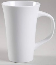 Everyday White Porcelain Latte