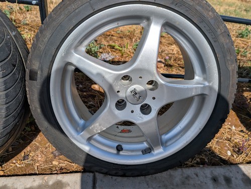 Racing alloy wheels - alloy,