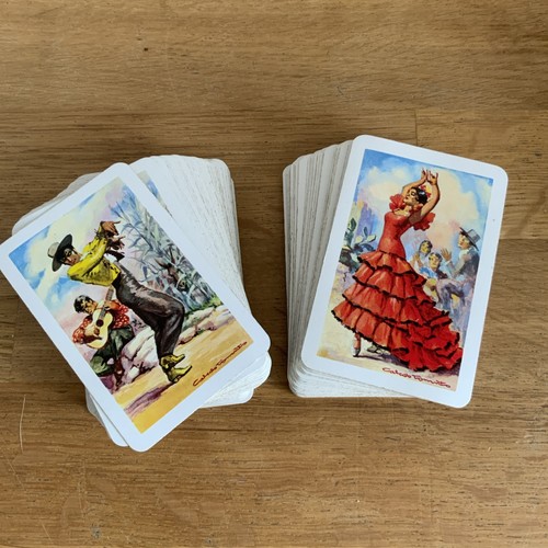 Vintage playing cards fournier - playing,
