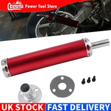 Motorcycle Exhaust Muffler Pipe Silencers For 2 Stroke Motorized Moped 60x280mm