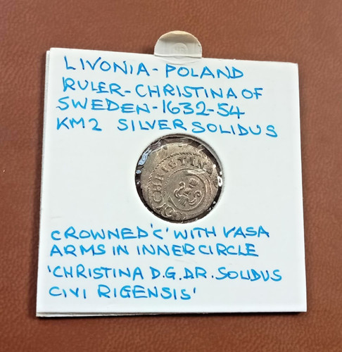 Livonia christina sweden - of,