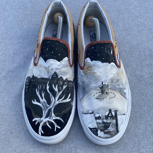 Vans slip shoes mens size - on,