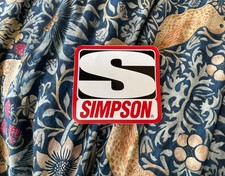 SIMPSON HELMET DECAL ( front