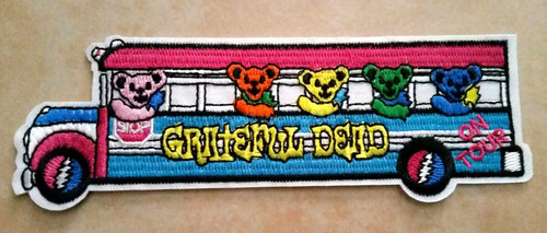 Grateful dead tour bus deady - grateful,
