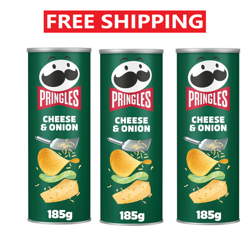 Pringles cheese onion - x3, &