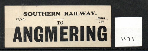 Southern railway luggage - southern, sr