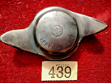 Vintage MG Car Nickel Plated Winged Wheel  Spinner Nut  ( Left Near  Side )