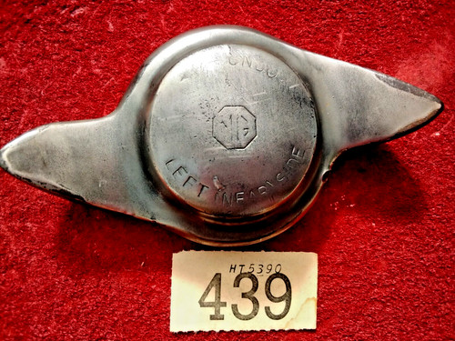 Vintage car nickel plated - nickel,