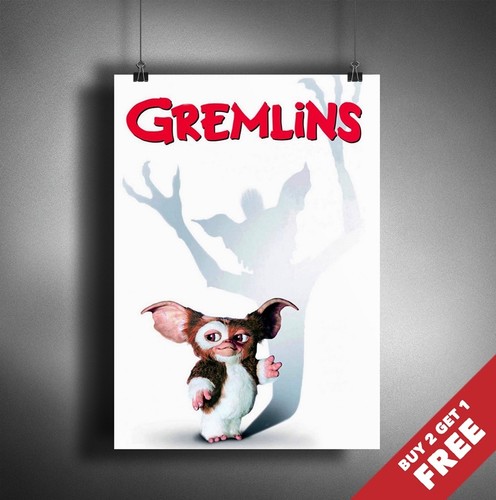 Gremlins poster a4 - gremlins, a3
