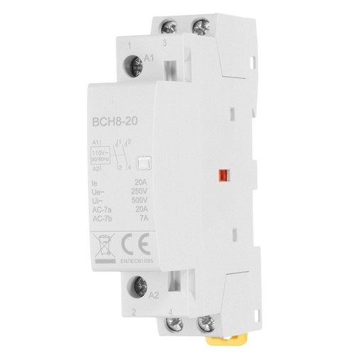 Contactor 20a pole 2no - 20a,