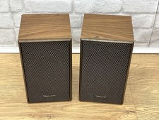 Pair of Vintage Realistic Minimus 8 - Tandy - 40-316A Retro Bookshelf Speakers