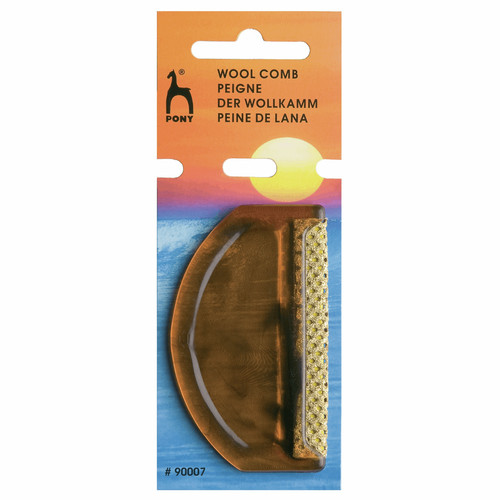 Pony wool comb - comb, removal