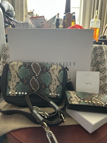 Amanda wakeley snake skin - amanda,