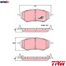 BRAKE PAD SET DISC BRAKE