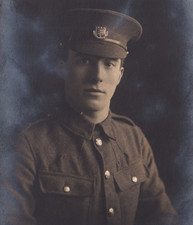 WW1 British Soldier RPPC Photo