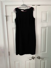 Talbots Black Sheath Dress