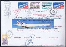 AF CONCORDE LAST FLT COVER