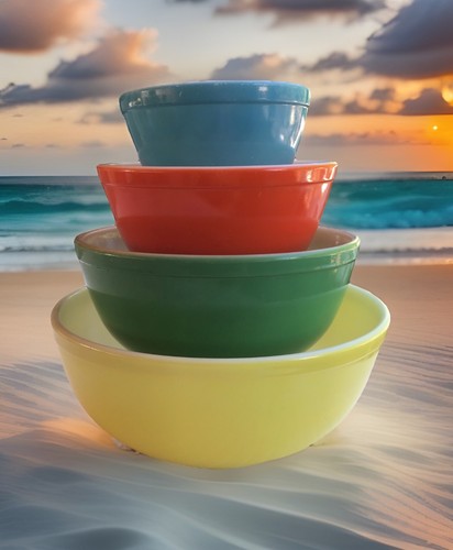 Vtg 1940 first release - first, pyrex
