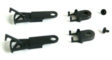 Pair of Dapol OO gauge NEM tension lock couplings and fixing screws, spares