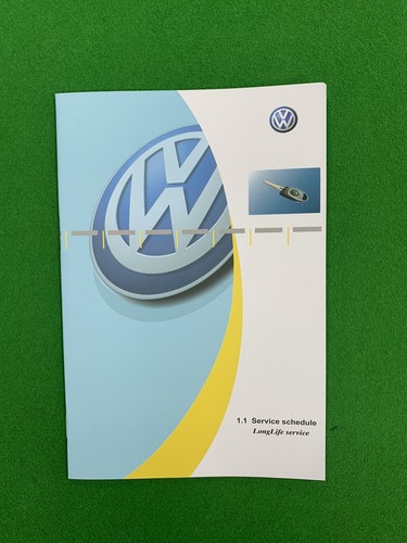 Volkswagen service book - volkswagen,