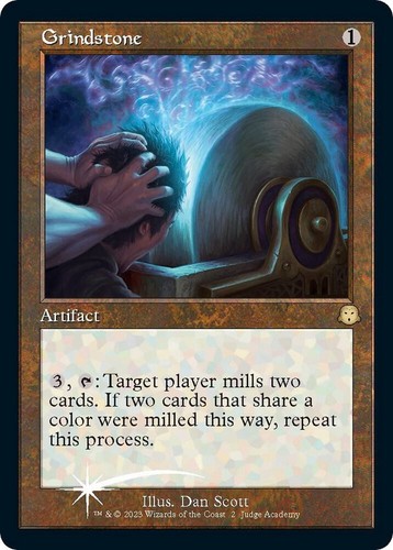 Foil grindstone judge - grindstone,