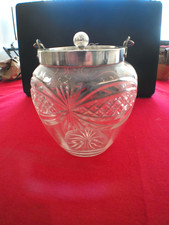 Antique Heavy Cut Glass &