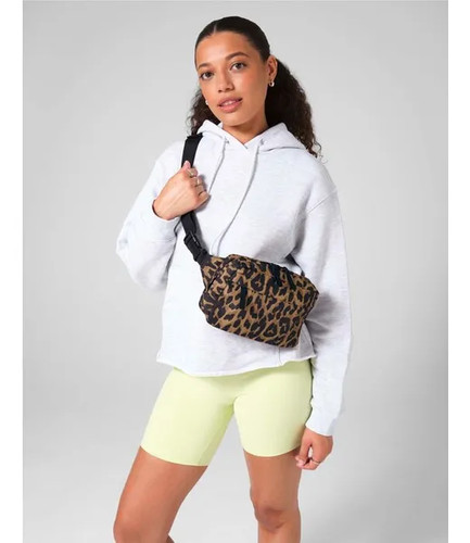Leopard print fabric - leopard, crossbody
