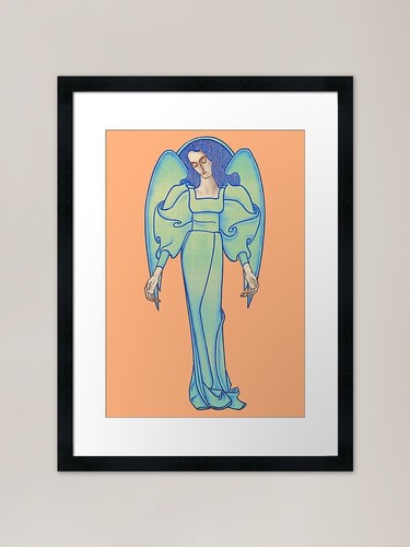 Vintage art nouveau pale - nouveau,