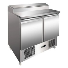 Refrigerated prep table - prep,
