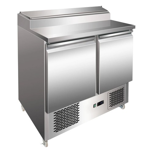 Refrigerated prep table - prep,
