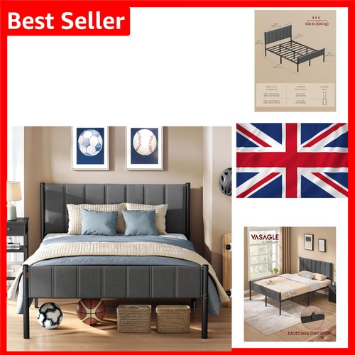Double bed frame - bed, cm