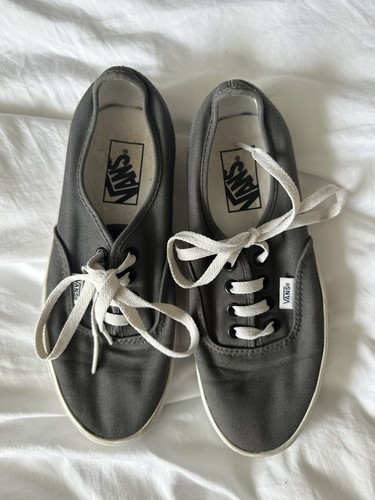 Unisex grey vans shoes size - unisex,