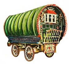 Romany gypsy bow top caravan - romany,