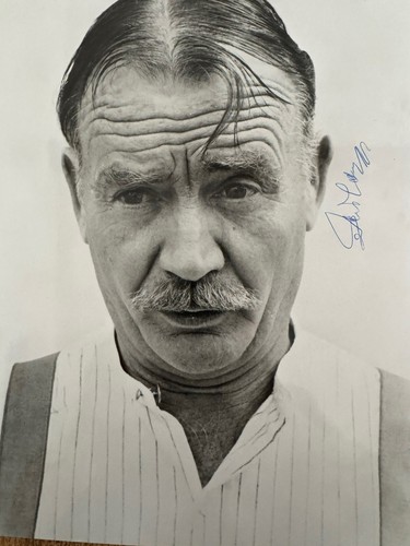 John mills signed autographed - mills,