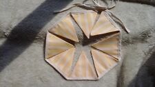    bunting / banner  yellow  ideal for Campervan SALE old Stock 