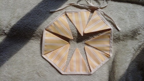 Bunting banner yellow - ,
