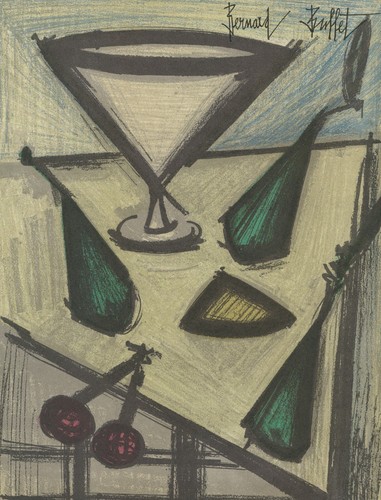 1967 bernard buffet - bernard, lithograph