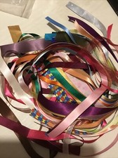 50 ribbon offcuts, end of
