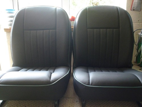 Mgb roadster vinyl front seat - roadster,
