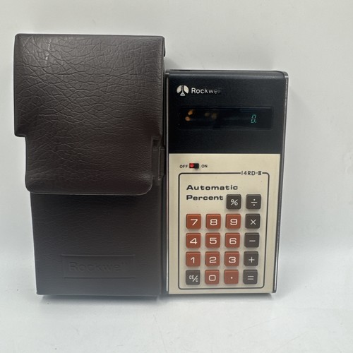 Vintage rockwell calculator - vintage,