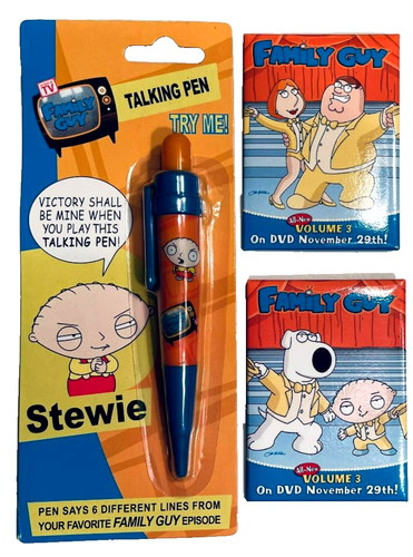 Family guy stewie talking pen - family,