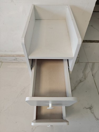 White bedside table drawer - bedside,