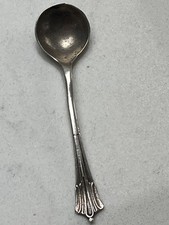  Solid Silver Salt Spoon  Albany pattern