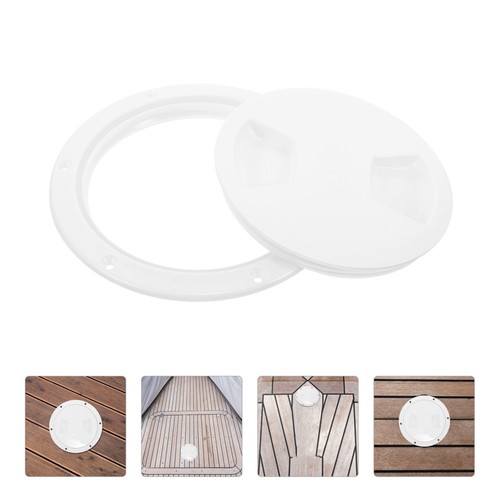 Reusable white plastic kayak - reusable,